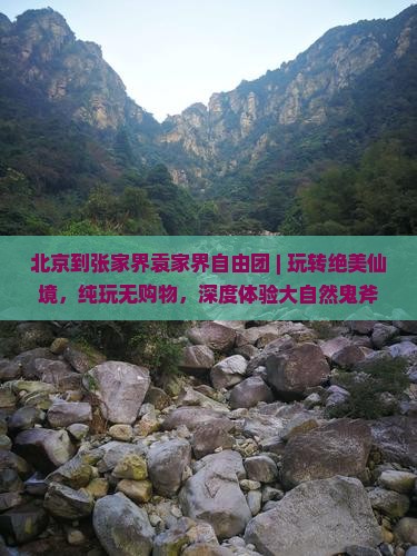 北京到张家界袁家界自由团