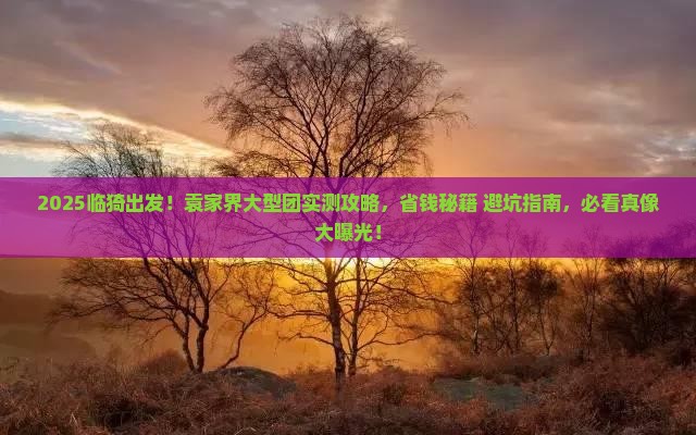 临猗去张家界袁家界大型旅游团