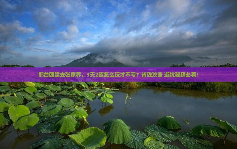 邢台去张家界团体旅游