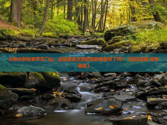 衡水到张家界天门山旅游小吃