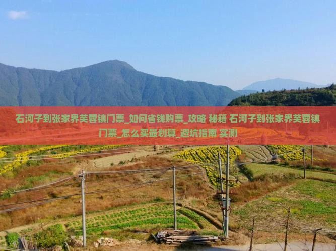 石河子到张家界芙蓉镇门票