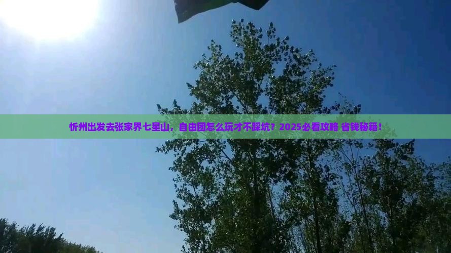 忻州去张家界七星山自由团