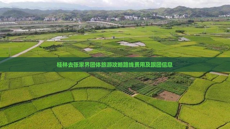桂林去张家界团体旅游