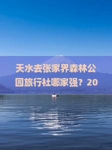 天水去张家界森林公园旅行社