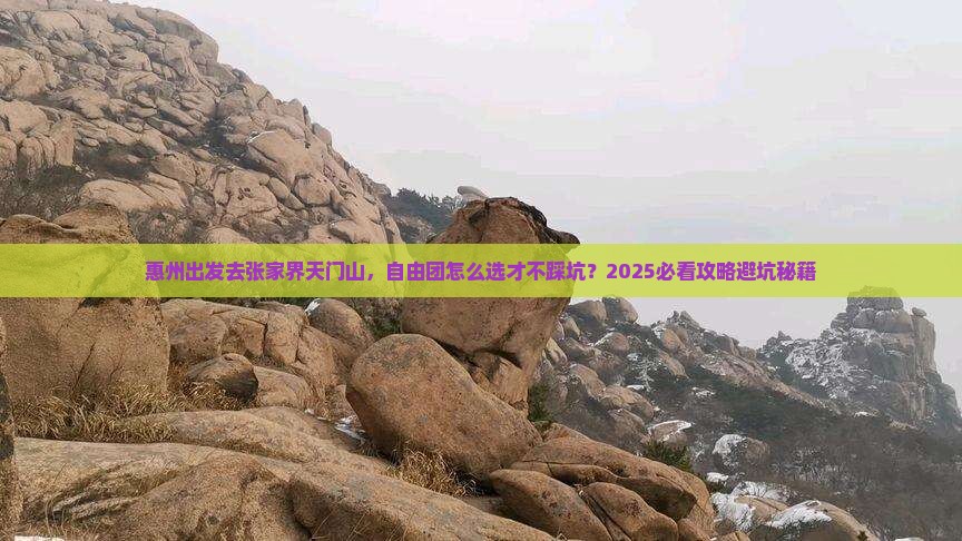惠州去张家界天门山自由团