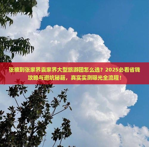 张掖到张家界袁家界大型旅游团