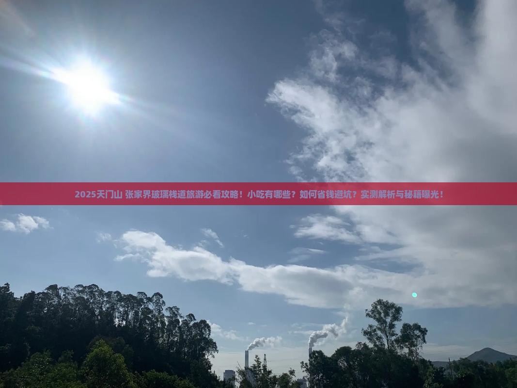 天门去张家界玻璃栈道旅游小吃