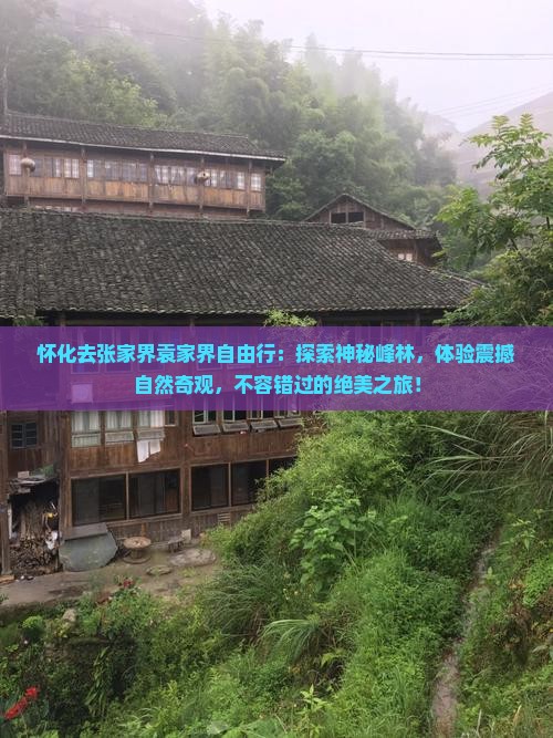 怀化去张家界袁家界自由行