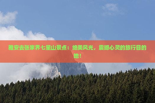 雅安去张家界七星山景点