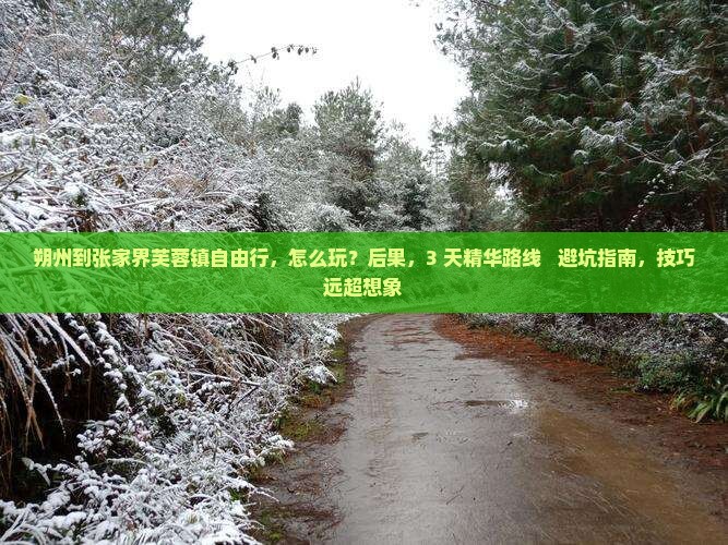 朔州到张家界芙蓉镇自由行