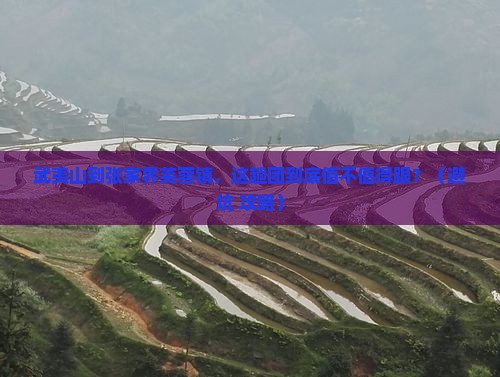武夷山去张家界芙蓉镇大型旅游团