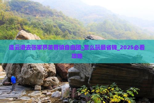 连云港去张家界芙蓉镇自由团
