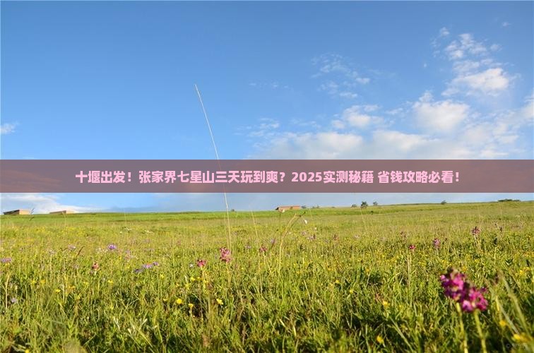 十堰到张家界七星山三日游
