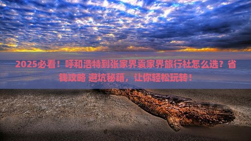 呼和浩特到张家界袁家界旅行社