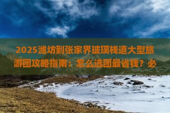 潍坊到张家界玻璃栈道大型旅游团
