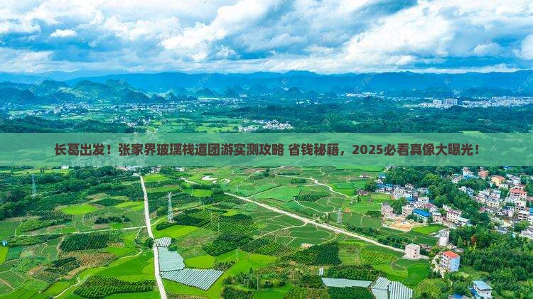 长葛去张家界玻璃栈道团体旅游