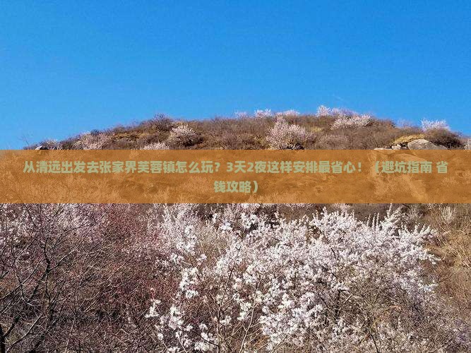 清远去张家界芙蓉镇哪里玩
