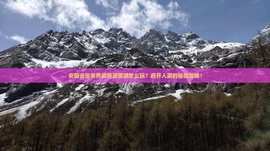 安阳去张家界武陵源旅游