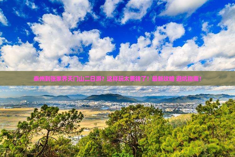 泰州到张家界天门山二日游