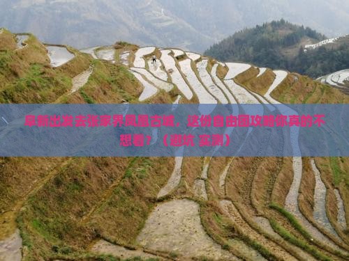 阜新去张家界凤凰古城自由团