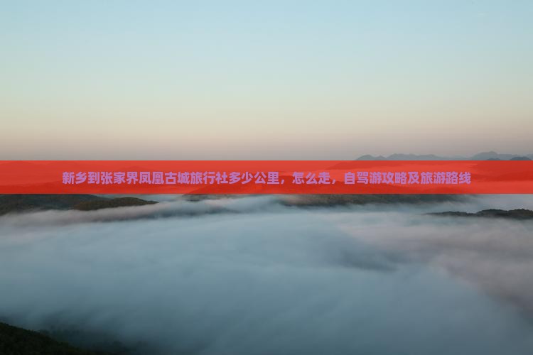新乡到张家界凤凰古城旅行社