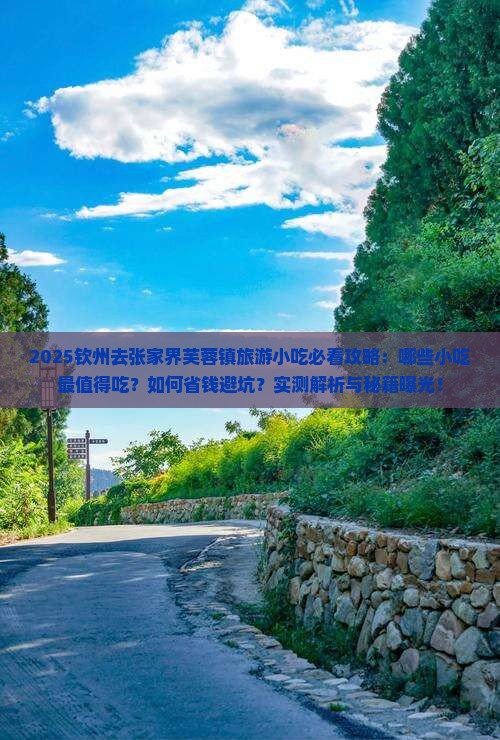 钦州去张家界芙蓉镇旅游小吃