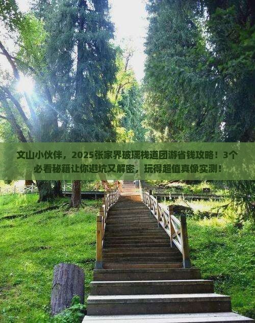 文山去张家界玻璃栈道团体旅游