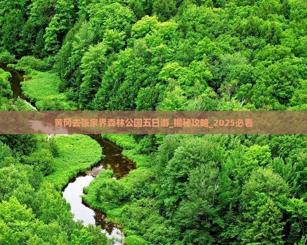 黄冈去张家界森林公园五日游