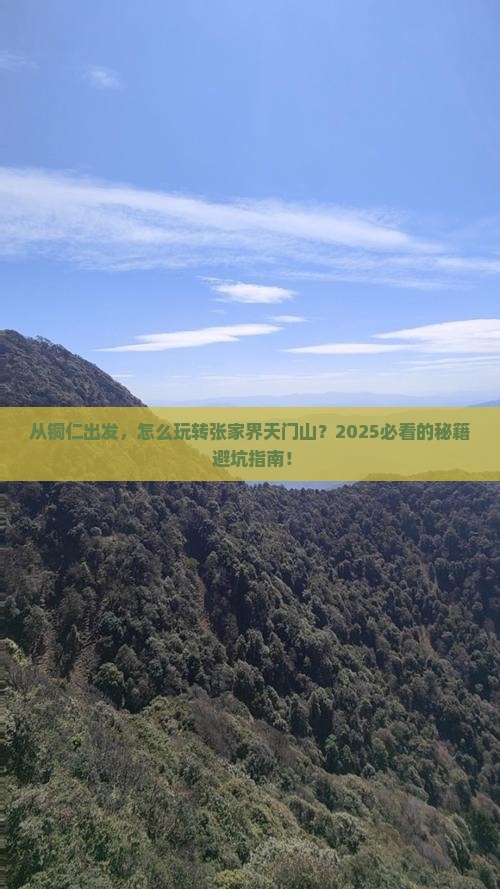 铜仁去张家界天门山攻略