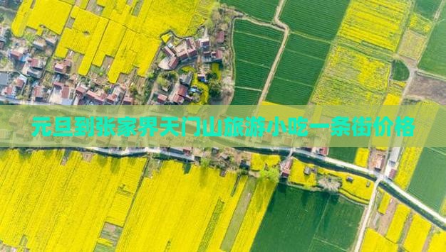 元旦到张家界天门山旅游小吃 元旦到张家界天门山旅游小吃