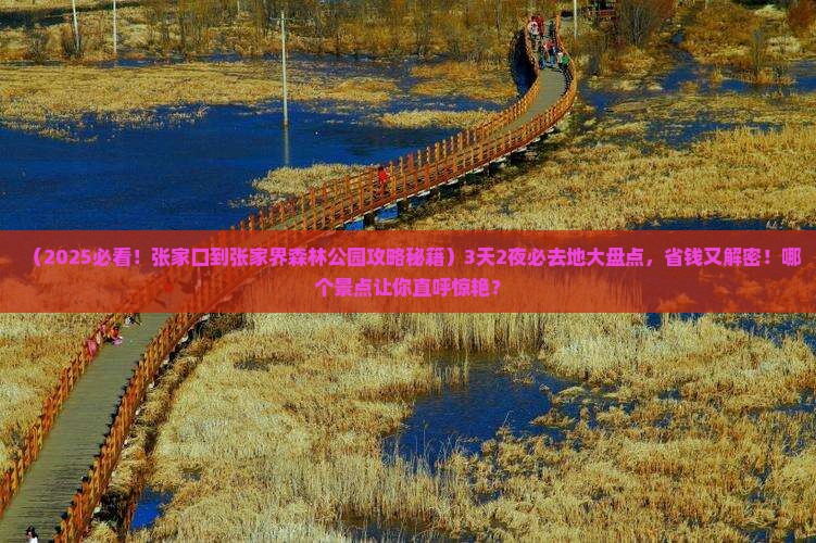 张家口到张家界森林公园必去地