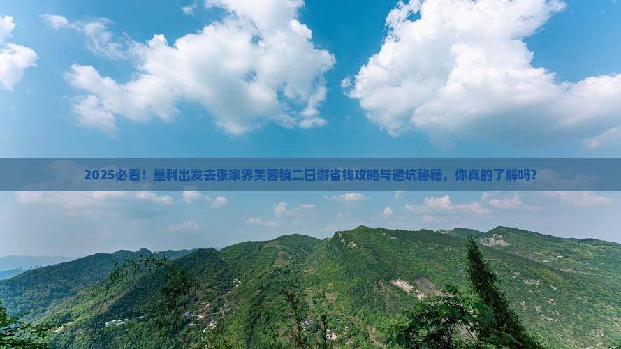 垦利去张家界芙蓉镇二日游