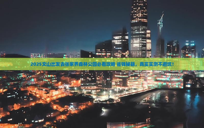 文山去张家界森林公园旅行社