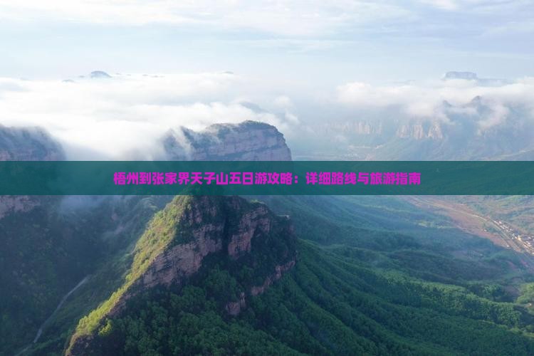 梧州到张家界天子山五日游