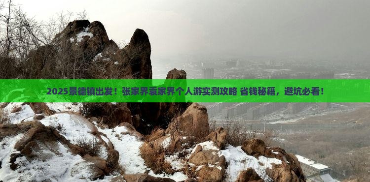 景德镇去张家界袁家界个人游