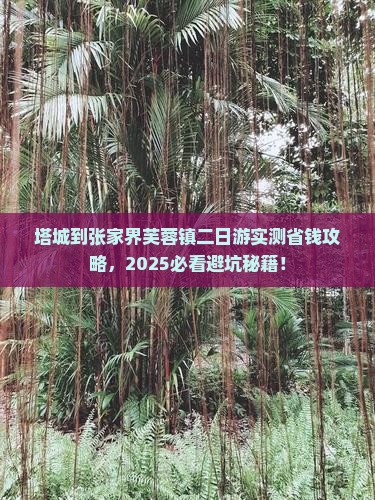 塔城到张家界芙蓉镇二日游