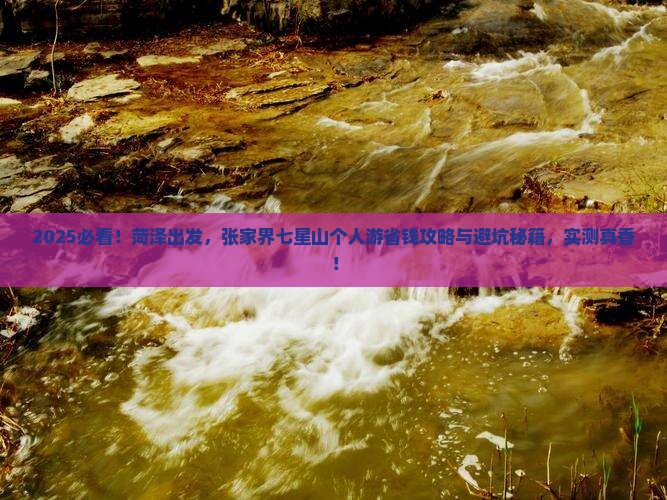 菏泽去张家界七星山个人游