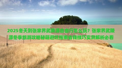 冬天到张家界武陵源自由行