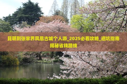 昆明到张家界凤凰古城个人游
