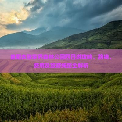 益阳去张家界森林公园四日游