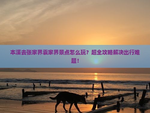 本溪去张家界袁家界景点