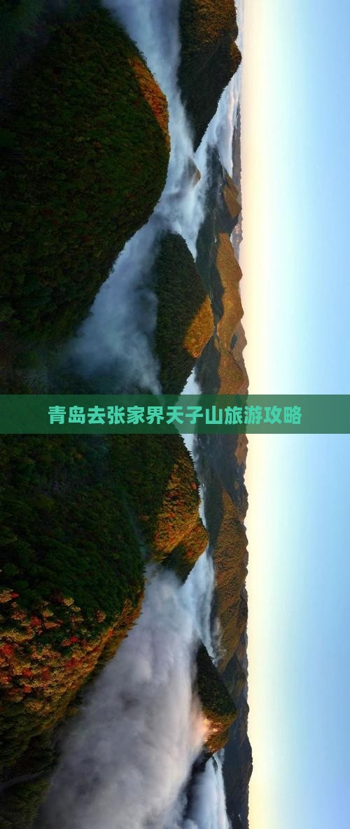 青岛去张家界天子山旅游