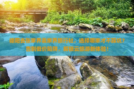 德阳去张家界袁家界旅行社