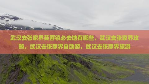 武汉去张家界芙蓉镇必去地