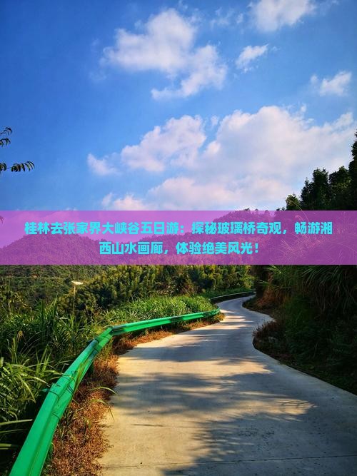 桂林去张家界大峡谷五日游