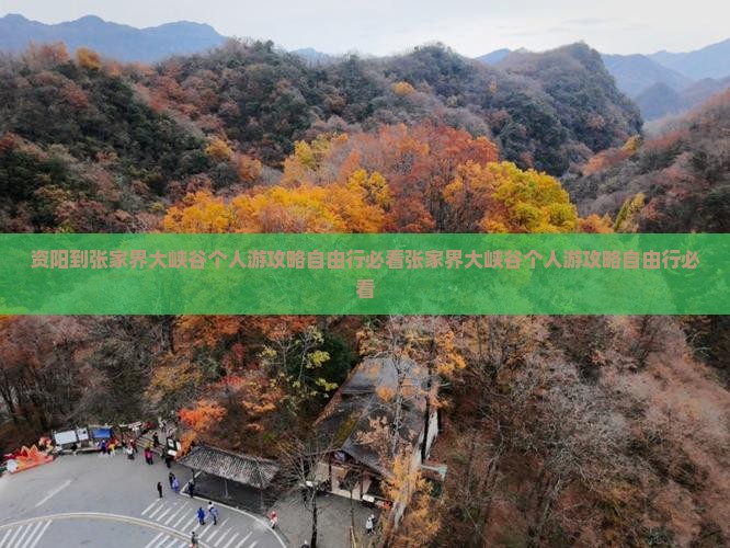 资阳到张家界大峡谷个人游