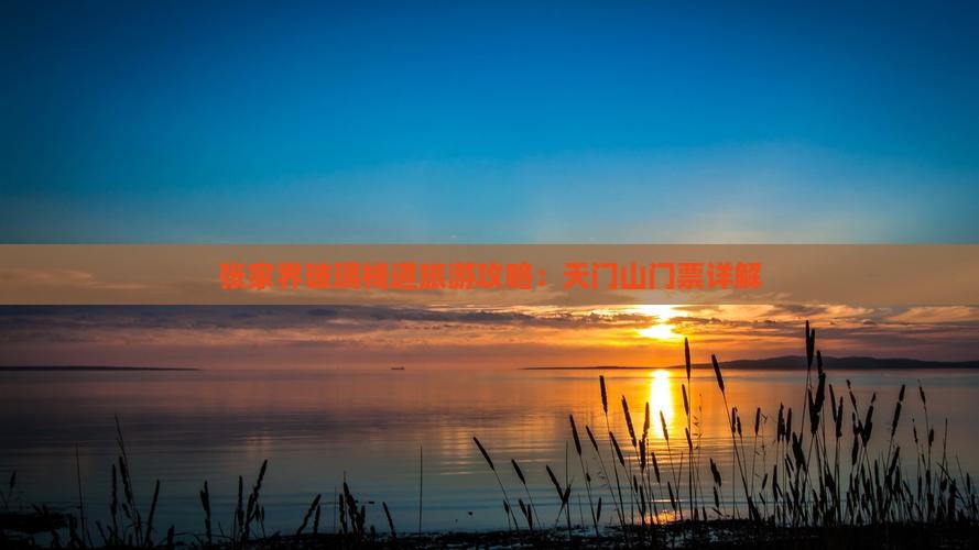 黔南到张家界玻璃栈道门票
