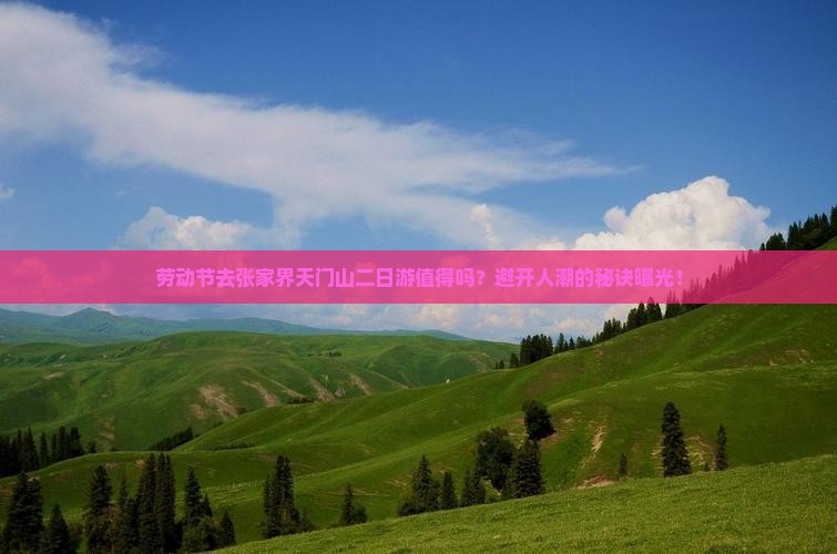 劳动节去张家界天门山二日游