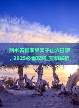 丽水去张家界天子山六日游