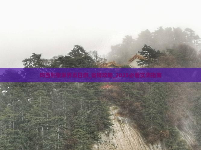 鸡西到张家界五日游